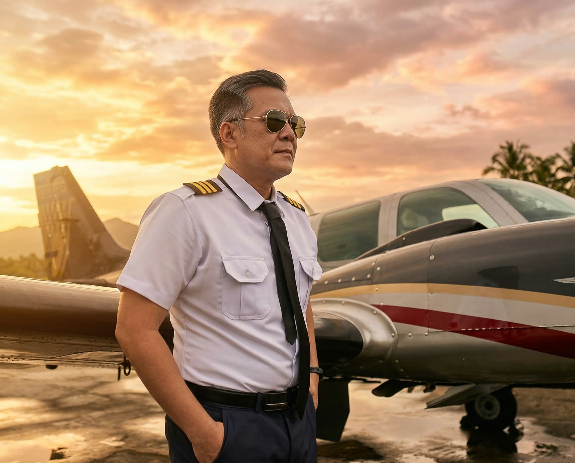 Capt. Daryl Lester C. Ancheta — Head of Training, Continental Aero Flying School